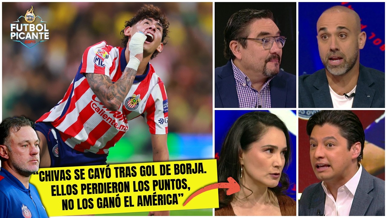 PIETRASANTA responde a MILITO: Chivas SI dejó ir PUNTOS ante  AMÉRICA, pudo GOLEAR | Futbol Picante