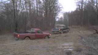 preview picture of video 'Chevy Z71 saves ford ranger in Trimble Ohio'