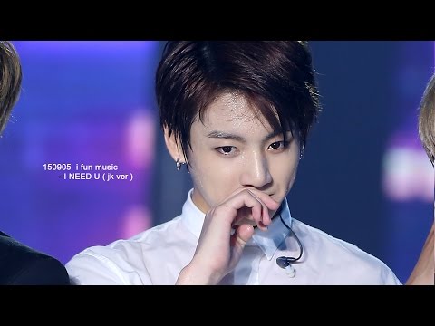 150905 i fun music- I NEED U (jk)