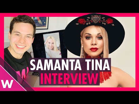 Samanta Tina (Latvia Eurovision 2020) Interview on "Still Breathing" and Supernova 2021
