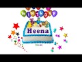 Happy Birthday Heena