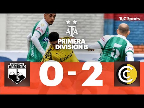 Deportivo Armenio 0-2 Comunicaciones | Primera División B - Fecha 16 (Apertura)