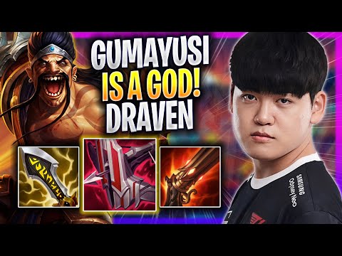 GUMAYUSI IS A GOD WITH DRAVEN! - T1 Gumayusi Plays Draven ADC vs Varus! | Season 2023