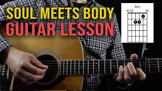 Soul Meets Body Guitar Lesson - Death Cab For Cutie