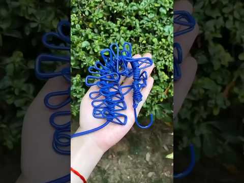 Multicolor elastic nylon rope, cloth rope, cloth hanging rop...