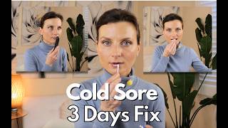 How to Treat Cold Sores Fast! My 3-Day Routine for Immediate Results