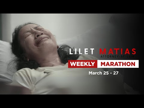 Lilet Matias, Attorney-At-Law: Weekly Marathon March 25-27, 2024