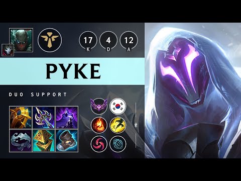Pyke Support vs Leona: Vision Controller - KR Master Patch 14.19