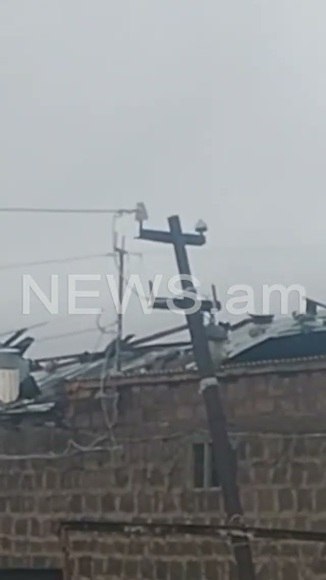 «Օդի մեջ ֆռռան գը ժեշտերը». Ամասիայի Զորակերտ բնակավայրում փոթորիկ է եղել