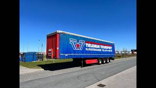 Krone 3 assige schuifzeilen oplegger Side boards / Drum brakes poluprikolica sa kliznom ceradom | Slika 4 - Autoline