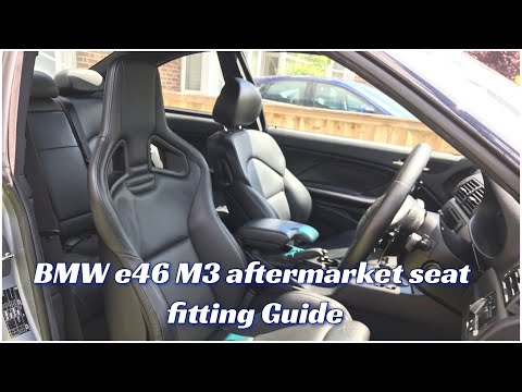 BMW e46 M3 aftermarket seat fitting guide - Recaro goodness!