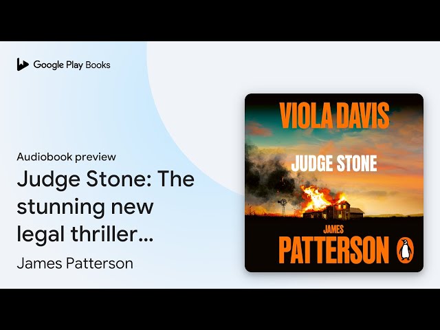Vídeo relacionado con Judge Stone: The stunning new legal thriller from Sunday Times bestselling author and Academy Award winning actress