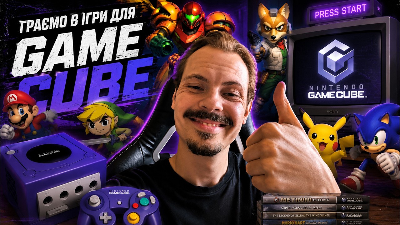 Граємо в ігри для Nintendo Game Cube