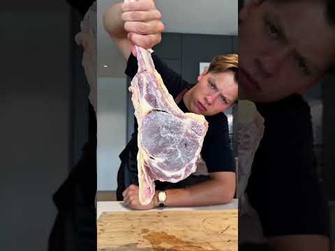 I cured the steak in seawater for 7 days🥩#steak#recipe inspo from the king @GugaFoods