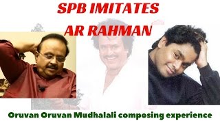 SPB imitates AR Rahman