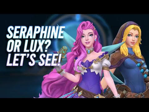 Side Vlog | Seraphine and Lux Support and Mid Gaming | Wild Rift