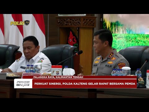 PRESISI UPDATE: POLDA KALTENG GELAR RAPAT EVALUASI PROGRAM KETAHANAN PANGAN 15/05/26 (16.00)