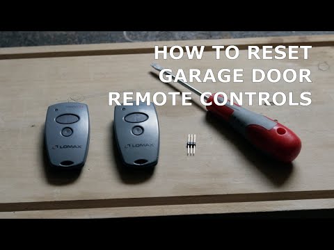 Reset a garage door remote controls | Marantec Comfort 220.2