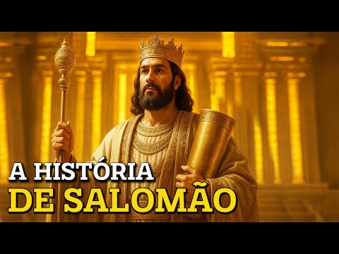 🌟Salomão: O Rei Mais Sábio e Rico que Caiu na Idolatria | História Bíblica Chocante