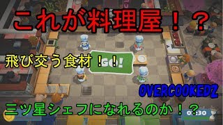 【オーバークック2】ブラックな料理屋で要領の悪い4人が働きだしましたPart01【実況】