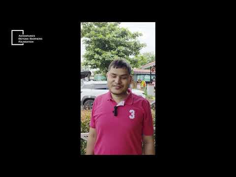 Participant at Inclusive Cycling Experience