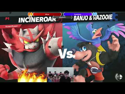 RuaanRuaan (Bayonetta/Incineroar/Ganon) vs BCLeo (Banjo) - aj invitational #3 - Losers Semis