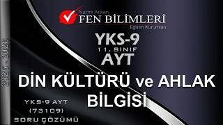 DİN KÜLTÜRÜ ve AHLAK BİLGİSİ YKS 9 AYT (73109)