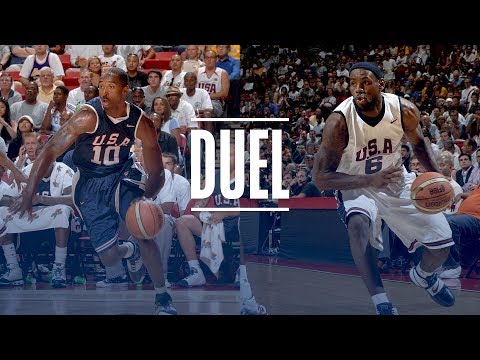 LeBron James & Kobe Bryant EPIC USA Basketball Duel | 2007 Team USA Scrimmage