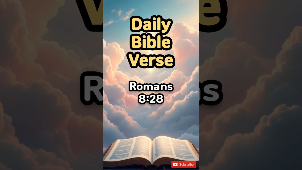 Daily Bible Verse - Romans 8:28