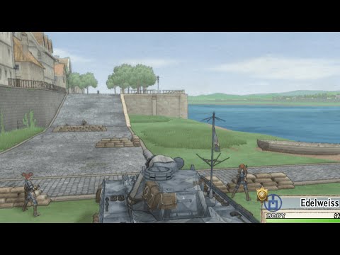 Valkyria Chronicles ~ Sk.2 Normal full score 60fps ~ Vasel Riverside
