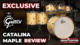 Video thumbnail for DCP EXCLUSIVE Gretsch Catalina Maple 7-Piece Drum Set Review by Drum Center of Portsmouth