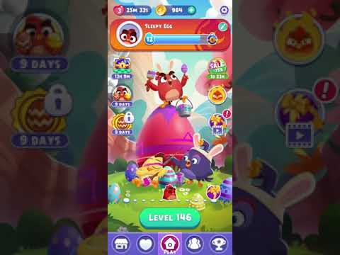 Angry Birds Dreamblast levels 146 & 147 (during egg hunt event)