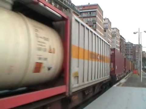 E655.473 in partenza col TC 57004 Pomezia S. Palomba - Gallarate