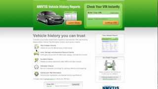 Vehicle + Car History Report - Check Vin Number and Motor Vehicle Report