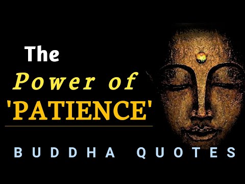 The Power Of Patience || Patience is the Key to Success || Buddha Life Quotes || Enlightened Words