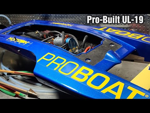 Rc Boat Water Cooling Install & Tips Proboat UL-19 - Water Cooled Brushless Motor & Esc