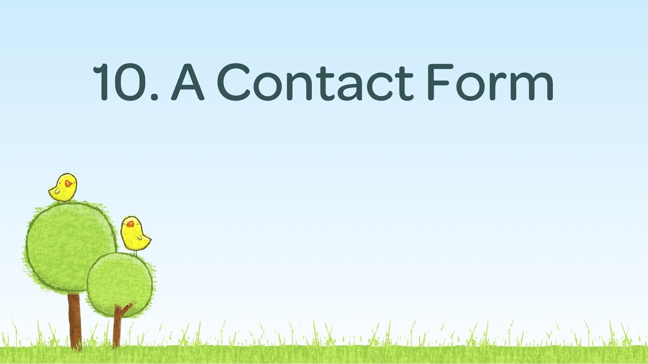 A Contact Form