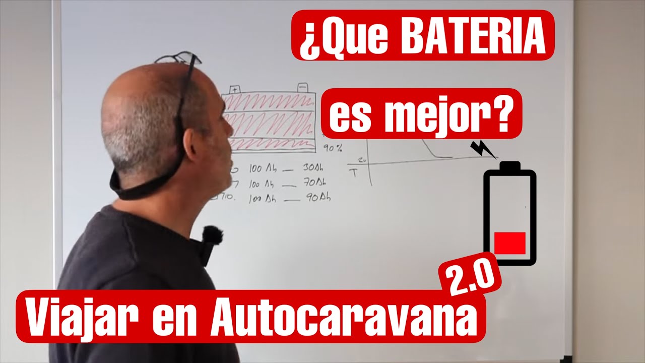 ¿Que 🔋 bateria es mejor? ¿Cual instalo en mi 🚐 autocaravana?