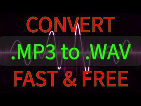 Convert Mp3 To Wav For Free Easy Audio File Conversion Tutorial