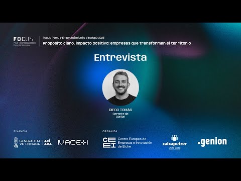 Entrevista a Diego Tom�s, gerente de Genion | Focus Pyme