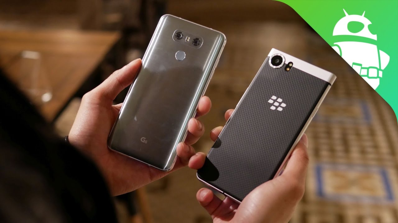 LG G6 vs BlackBerry KEYone