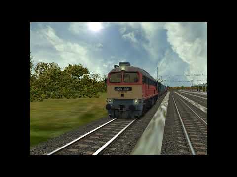 MSTS OPEN RAILS The Line Nr 17 teher vonatozás (Szombathely)-Zalaszentiván-Nagykanizsa