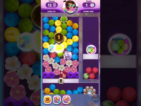 Diamond Diaries Saga Level 773 ~ HARD LEVEL ~ NO BOOSTERS