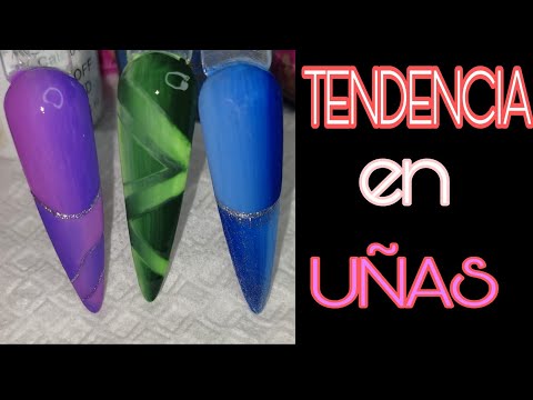 UÑAS en TENDENCIA/DIFUMINADO De Uñas /Ombre 😍💅.