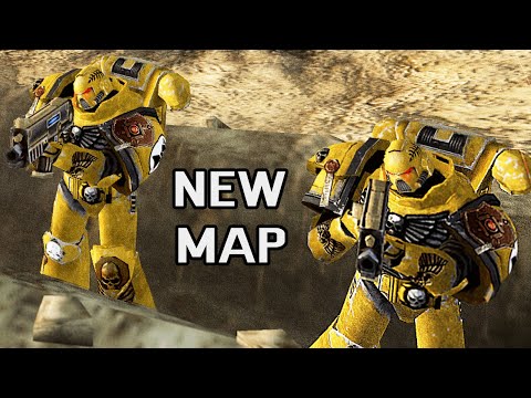 40 Imperial Fists vs 2000+ Khorne Cultists! - Ultimate Mod Warhammer 40K | Men of War: AS2