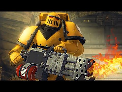 NEW WEAPON: Heavy Flamer burns the Orks! - Warhammer 40K: Space Marine | Augmented Mod