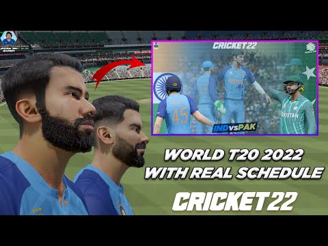 AUS, ENG or NZ Who Qualifies? + T20 World Cup With Real Schedule in Cricket 22