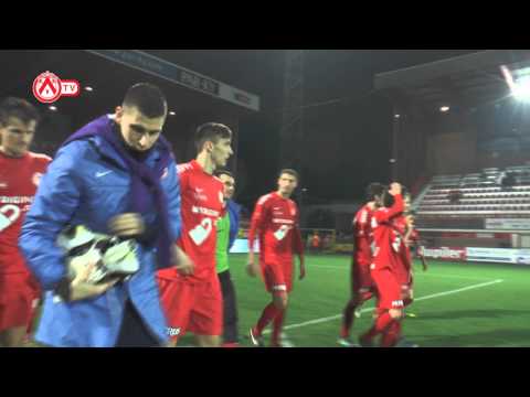 Feestvreugde na KV Kortrijk - Cercle Brugge