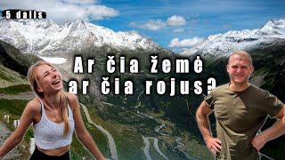 Šveicarija: Gražiausi Keliai ir Prasidėjusi Pūga| #honda #bmw
