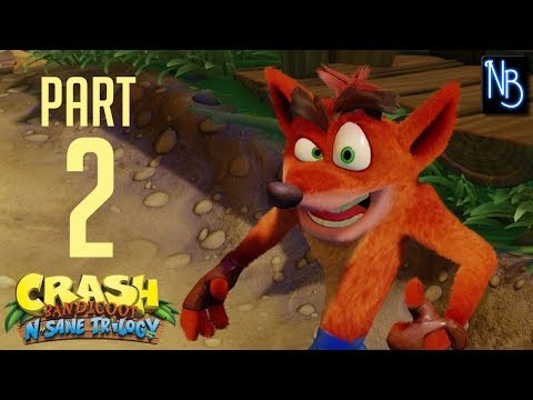 Crash Bandicoot (N. Sane Trilogy) Walkthrough Part 2 No Commentary